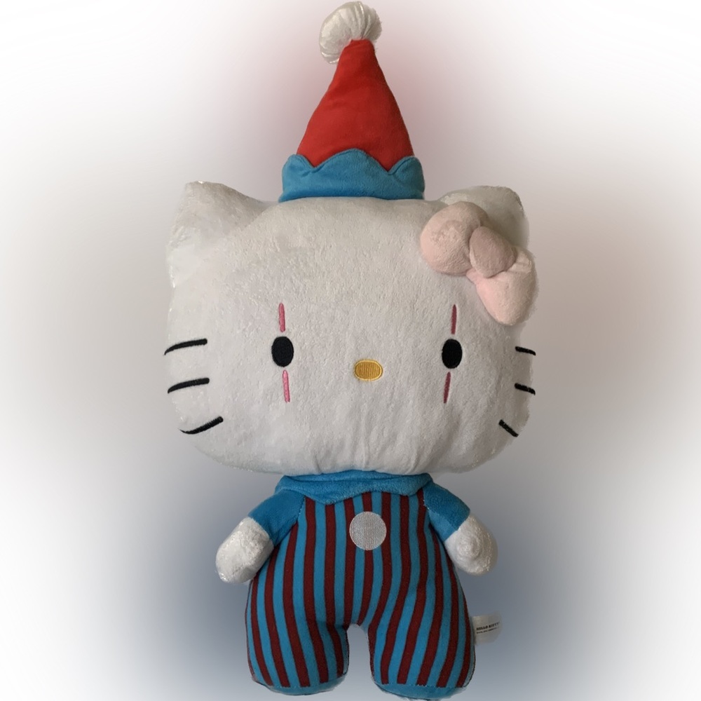 Hello Kitty Circus Clown Large 19” Plushie